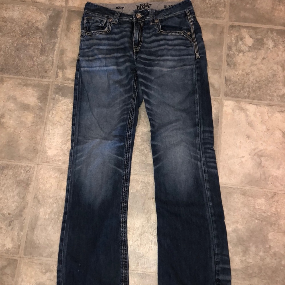 Men’s 31 x 32 buckle black Jeans